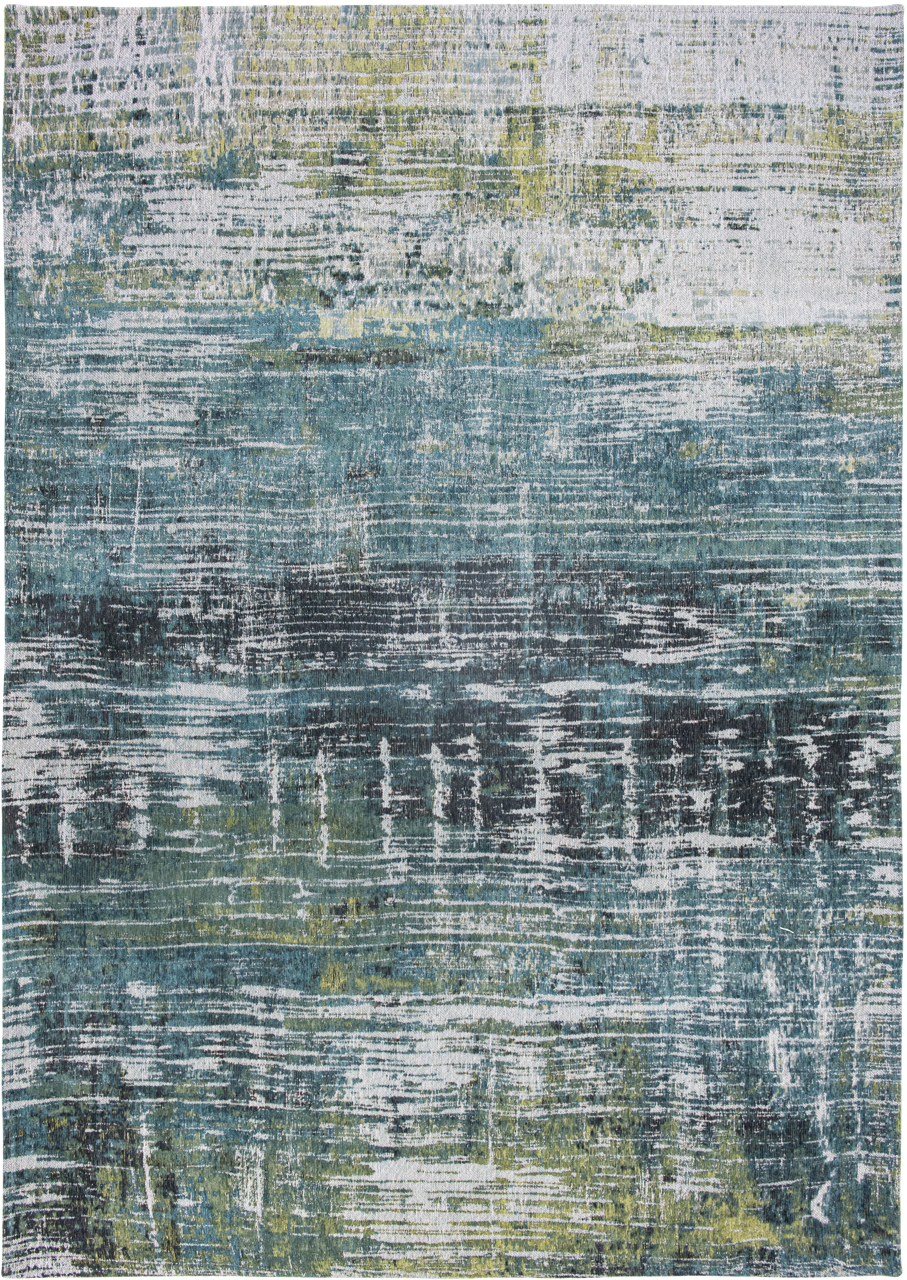Ecorugs vloerkleed Streaks blauw 140x200 cm