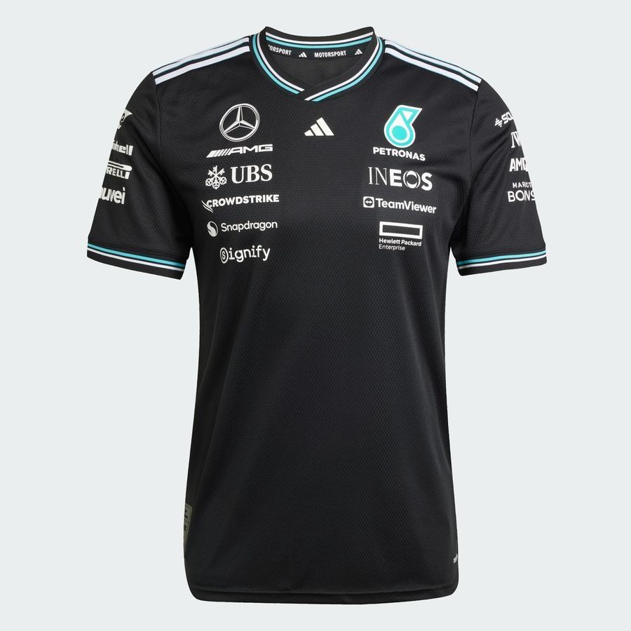Adidas Maillot pilote noir Authentique Mercedes - AMG Petronas Formula One Team