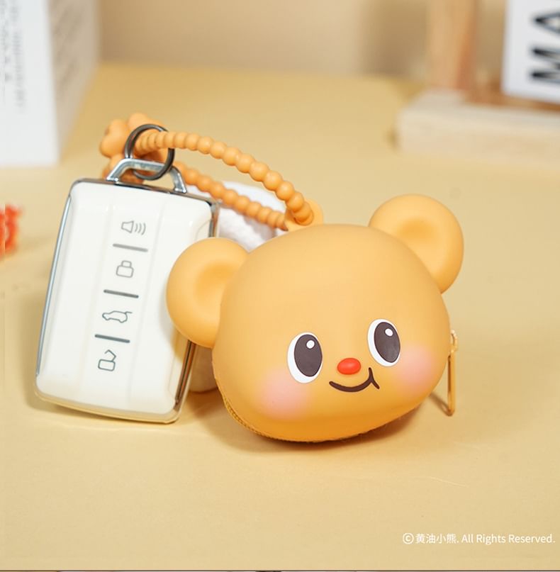 Butterbear - Butterbear Cookie Siliconen Sleutelhanger