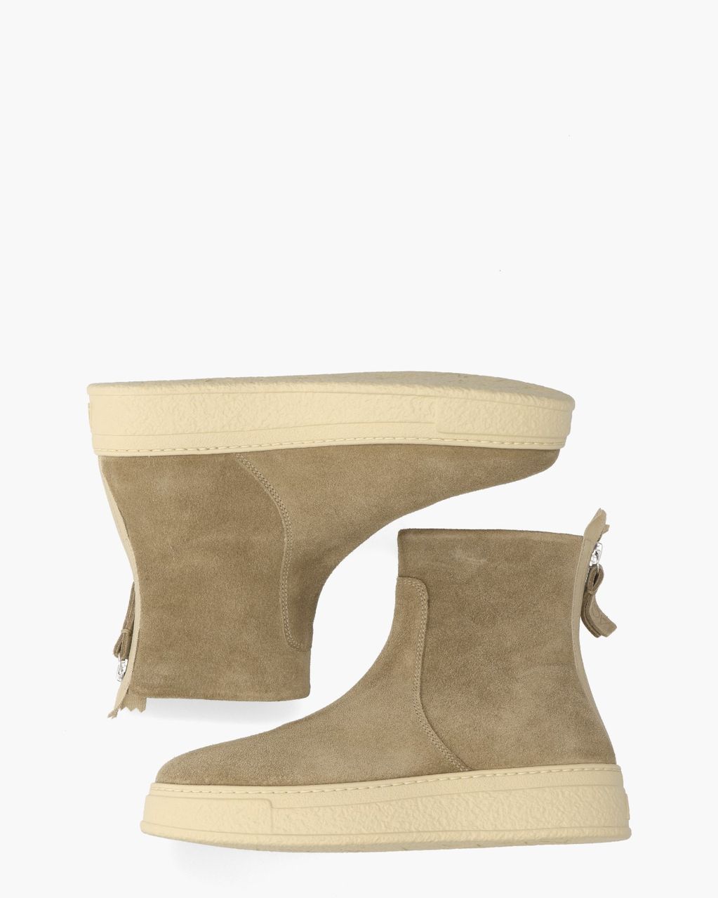 AGL Giuly Taupe Dames Enkelboots