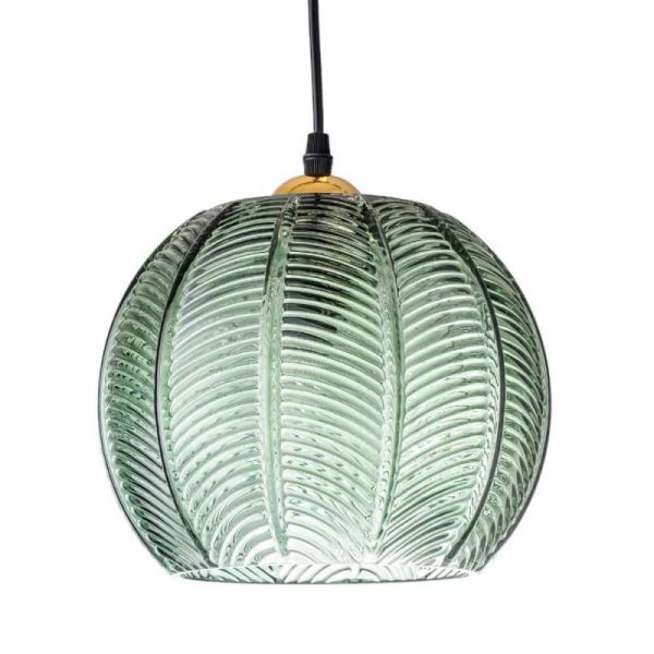TiendasOn Candeeiro de Teto Green Leaf