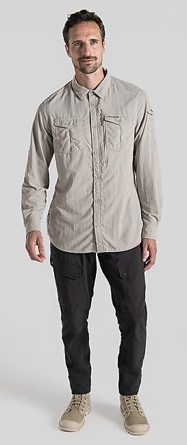 CRAGHOPPERS - CHEMISE NOSILFE ADVENTURE LS M