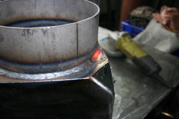 Saugzuggebläse 150mm, Abgaszuggebläse, Holzofen