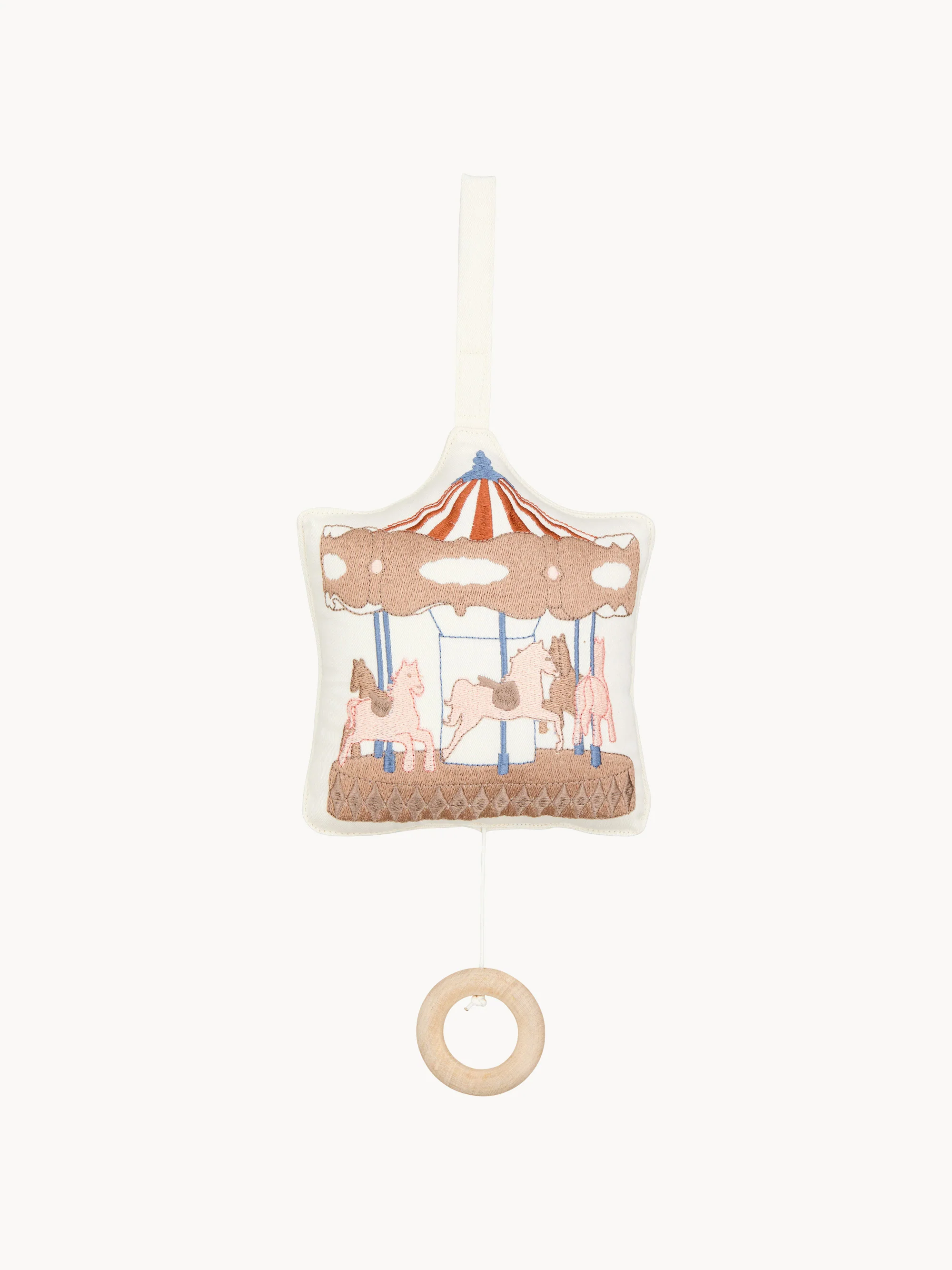 Babymuziekmobiel Carousel van biokatoen