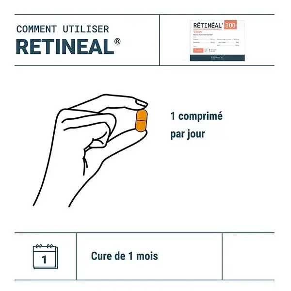 Densmore Rétineal - Maintien de la vision - Cure 1 mois