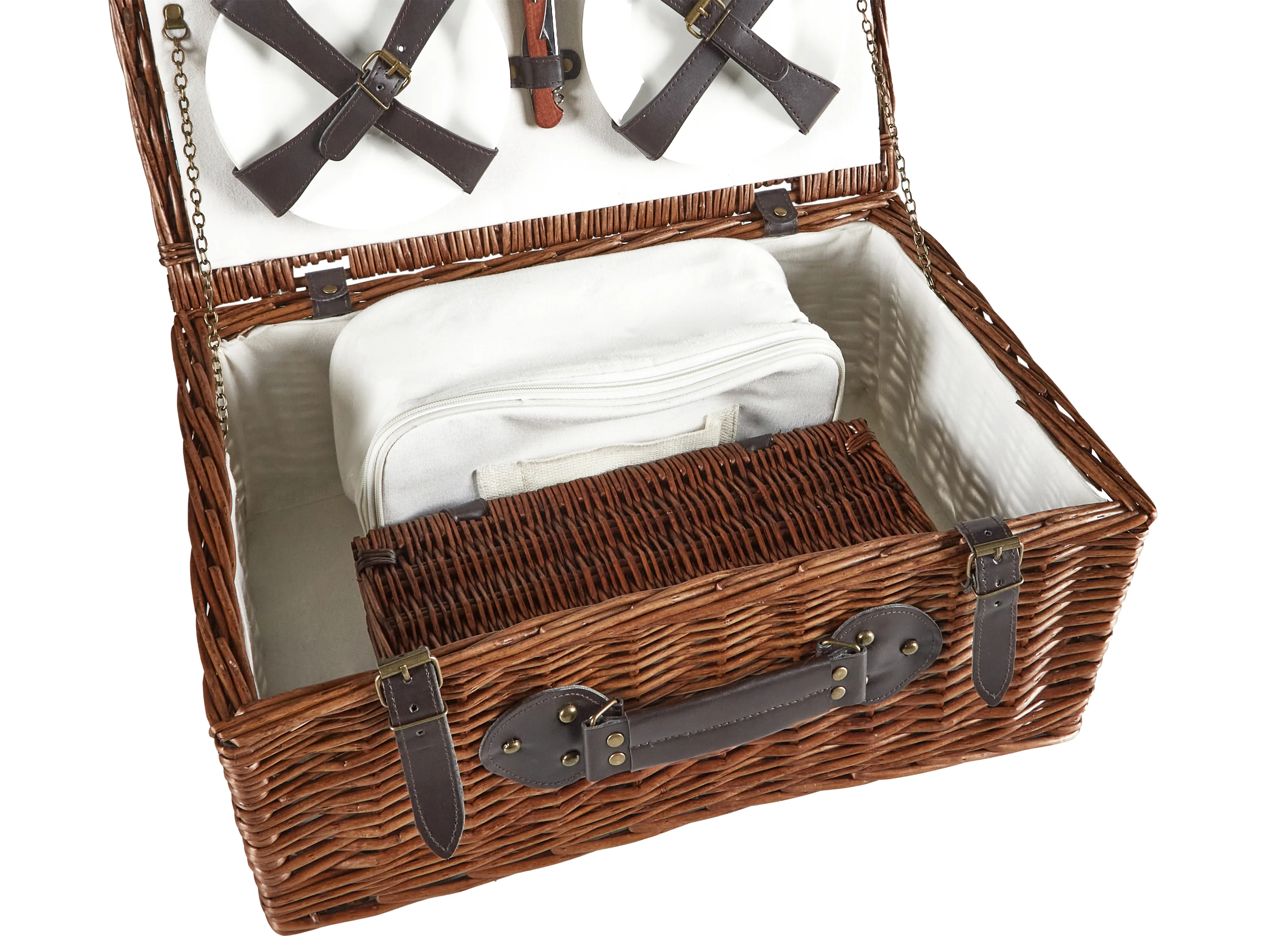 Picknickmand PRUNEAU Wicker Bruin