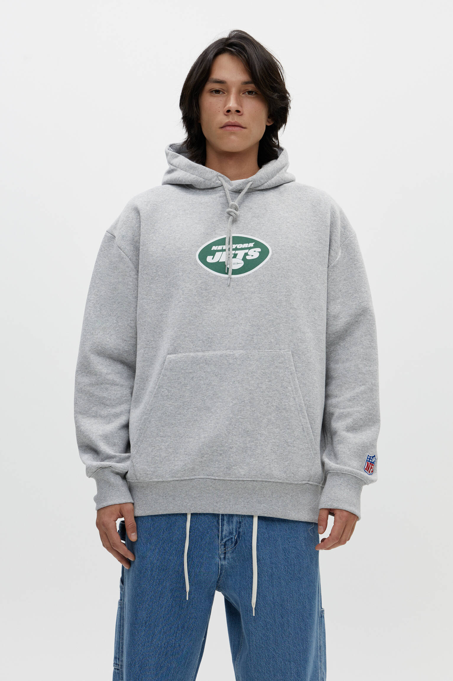 Moletom NFL New York Jets - Cinza Vigory