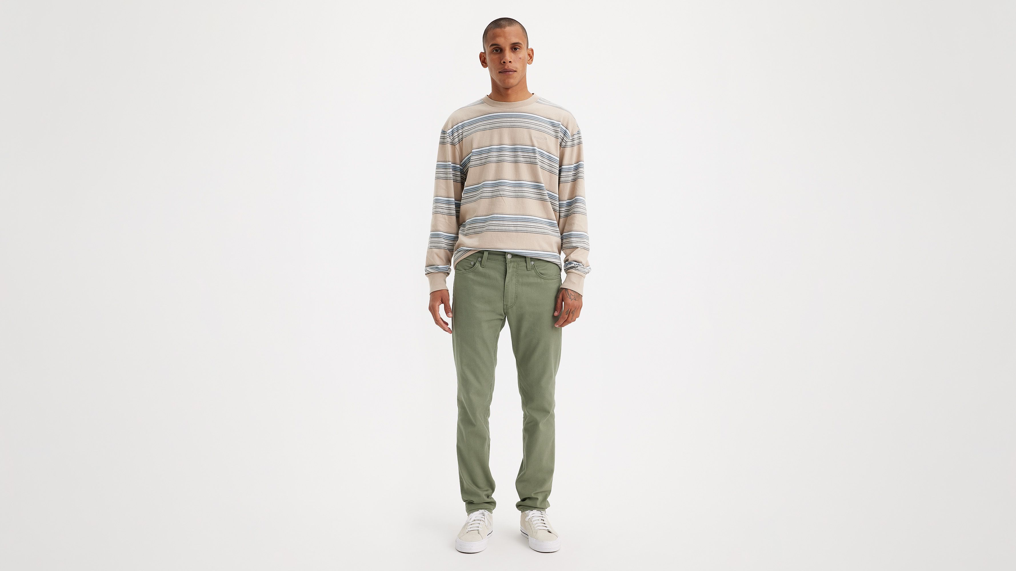 Jean 511™ Slim Lightweight - Four Leaf Clover Stretch Lightweight Repreve Cool - Vert