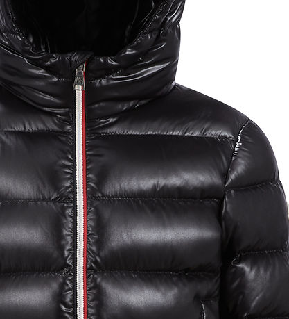 Moncler Dunjakke - New Aubert - Sort
