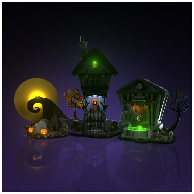 Light My Bricks™ Nightmare Before Christmas lyskit