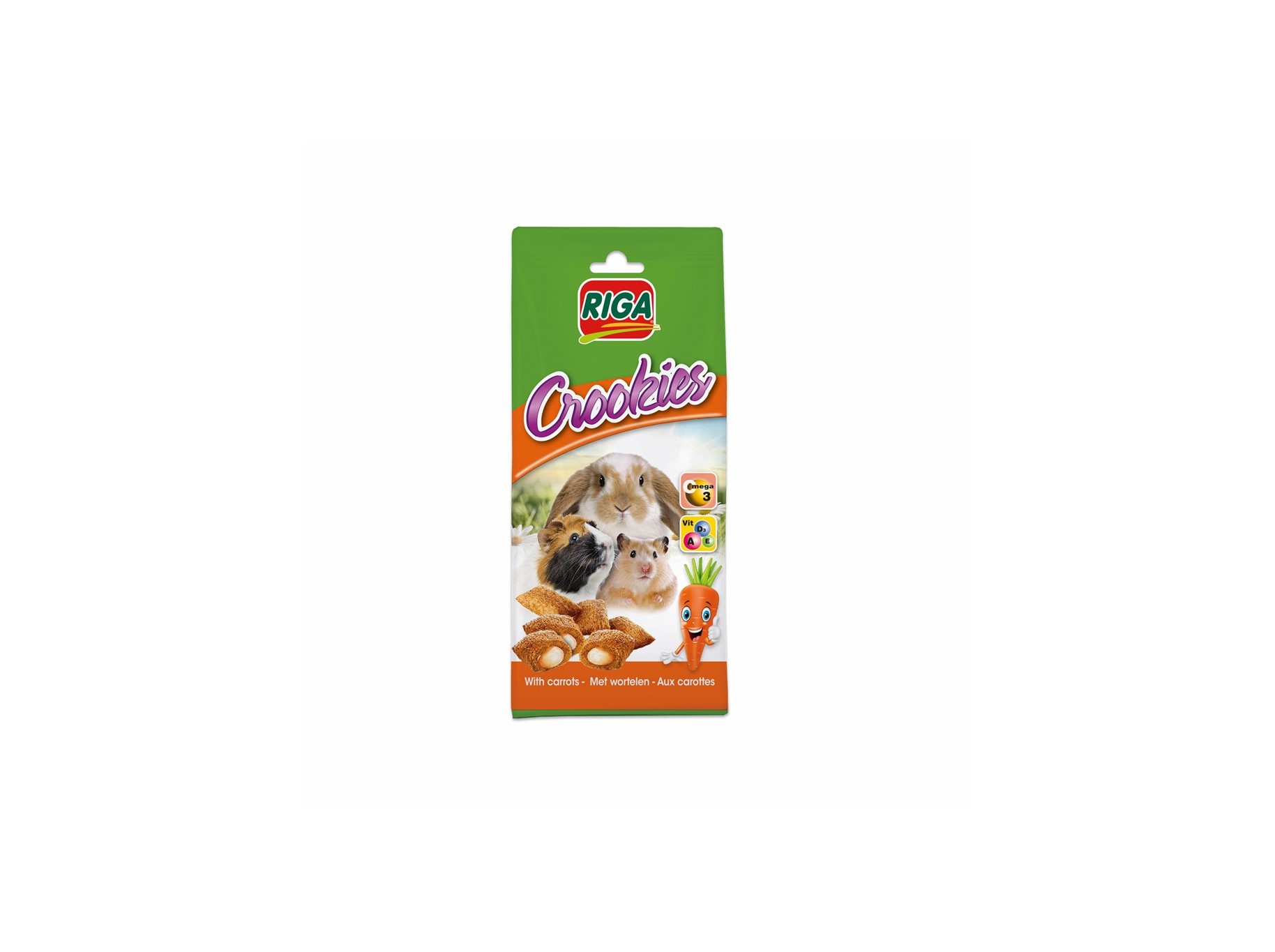 SNACK ROEDORES RIGA CROOKIES CENOURA 50G