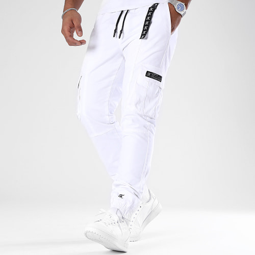 Pantalon Cargo Regular 1165 Blanc