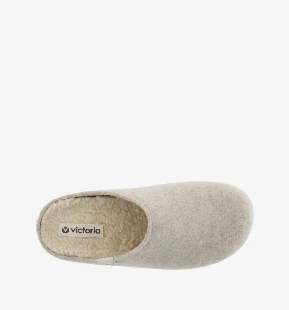 NORTE FELT SLIPPERSBEIGE