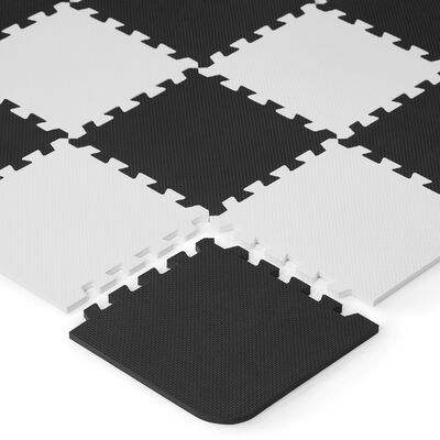 Kinderkraft Puslespillmatte 150x180 Foam, Svart