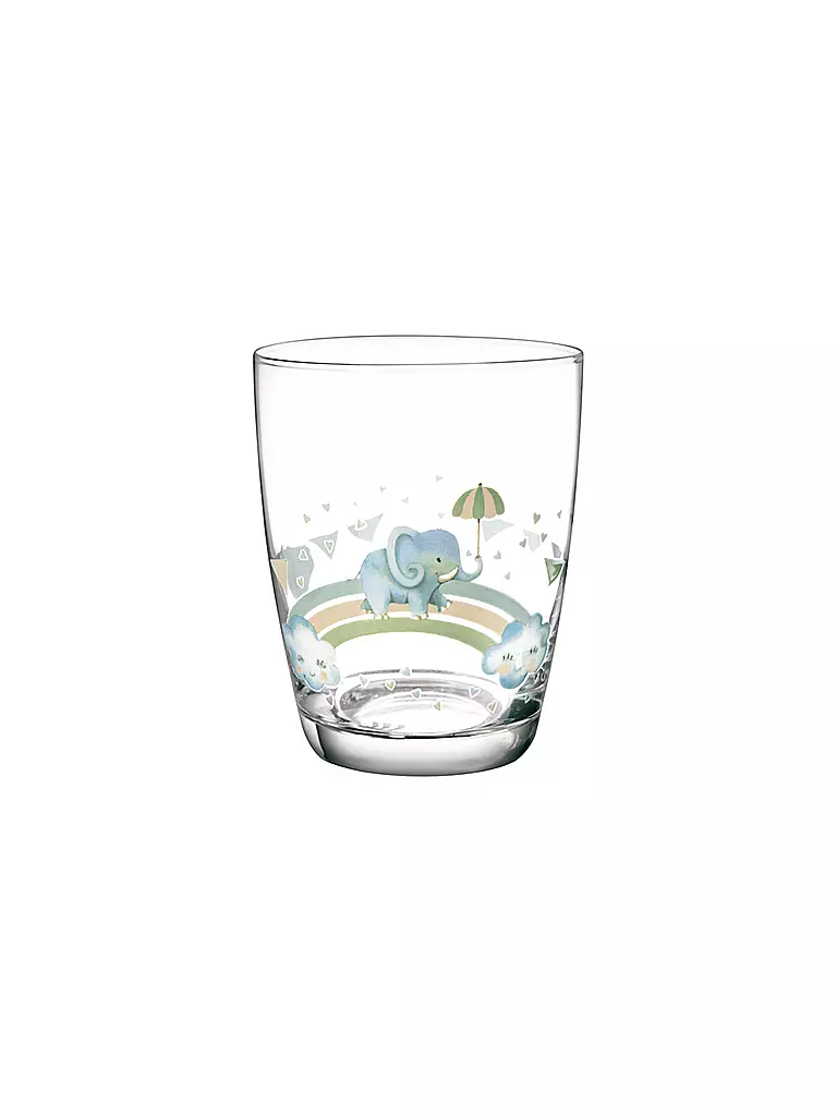 VILLEROY & BOCH Kinderglas Set 2tlg WALK LIKE AN ELEPHANT transparent