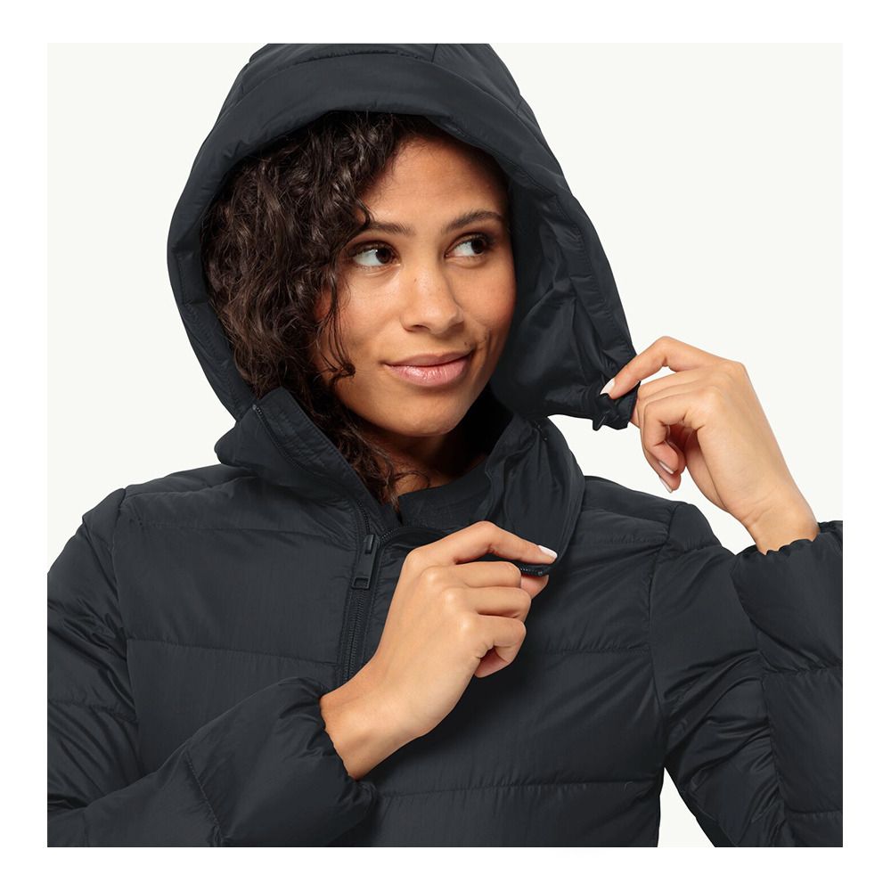 Jack Wolfskin LENAUPLATZ - Manteau Femme phantom