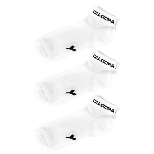 Pacote com 3 pares de meias esportivas de cano curto D9300