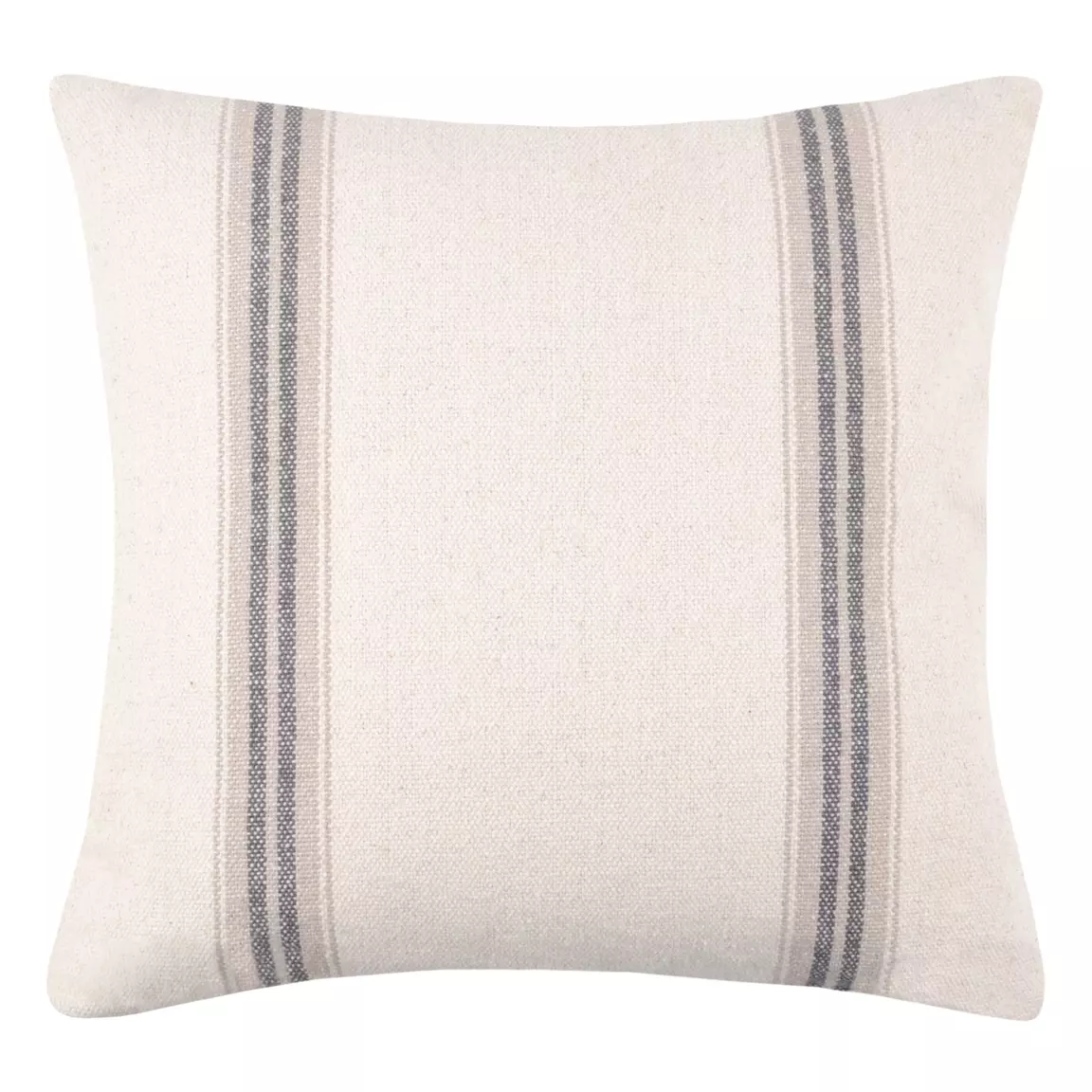 Coussin carré coton (50 x 50 cm) Montauban Gris anthracite