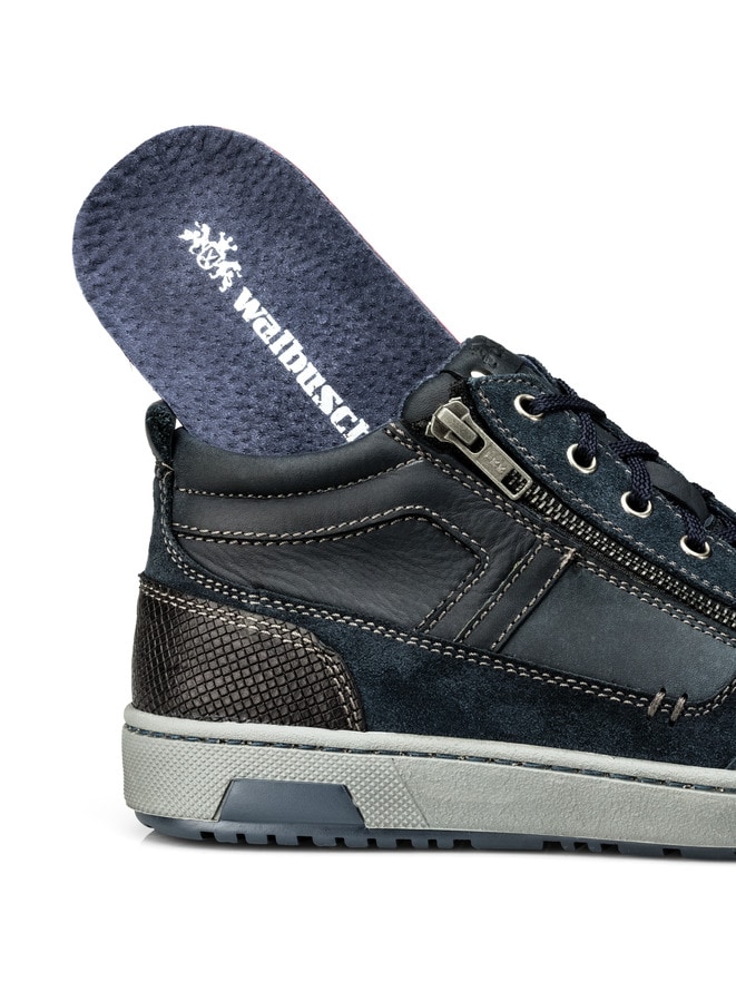 Kalbleder-Schnürer High Top