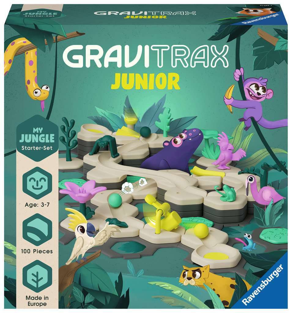 Ravensburger Spiel GraviTrax Junior Starter-Set L Jungle