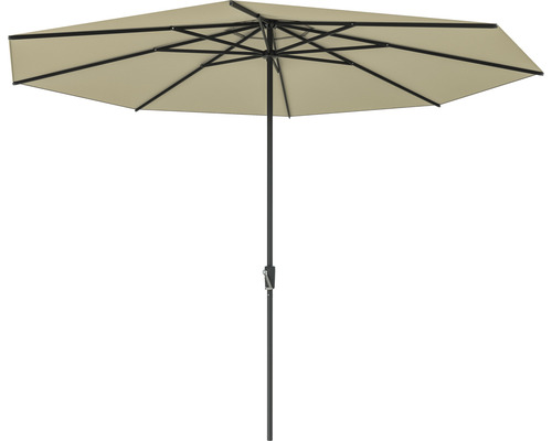Cantilever parasol Nancy Soluna Ø 350 cm Polyester (PES) ecru