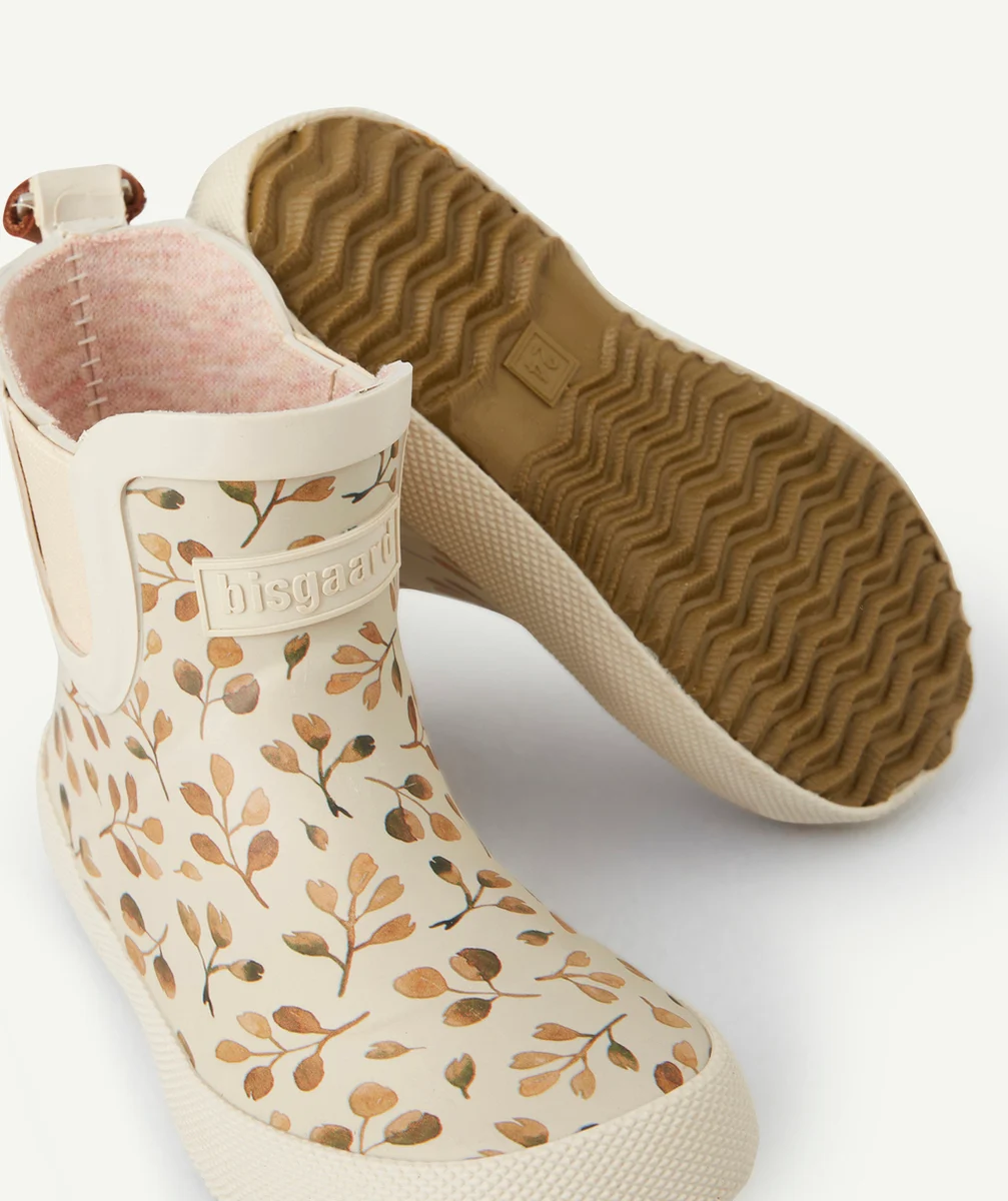 BISGAARDBOTTES BÉBÉ FILLE MARRON À MOTIF HERBES