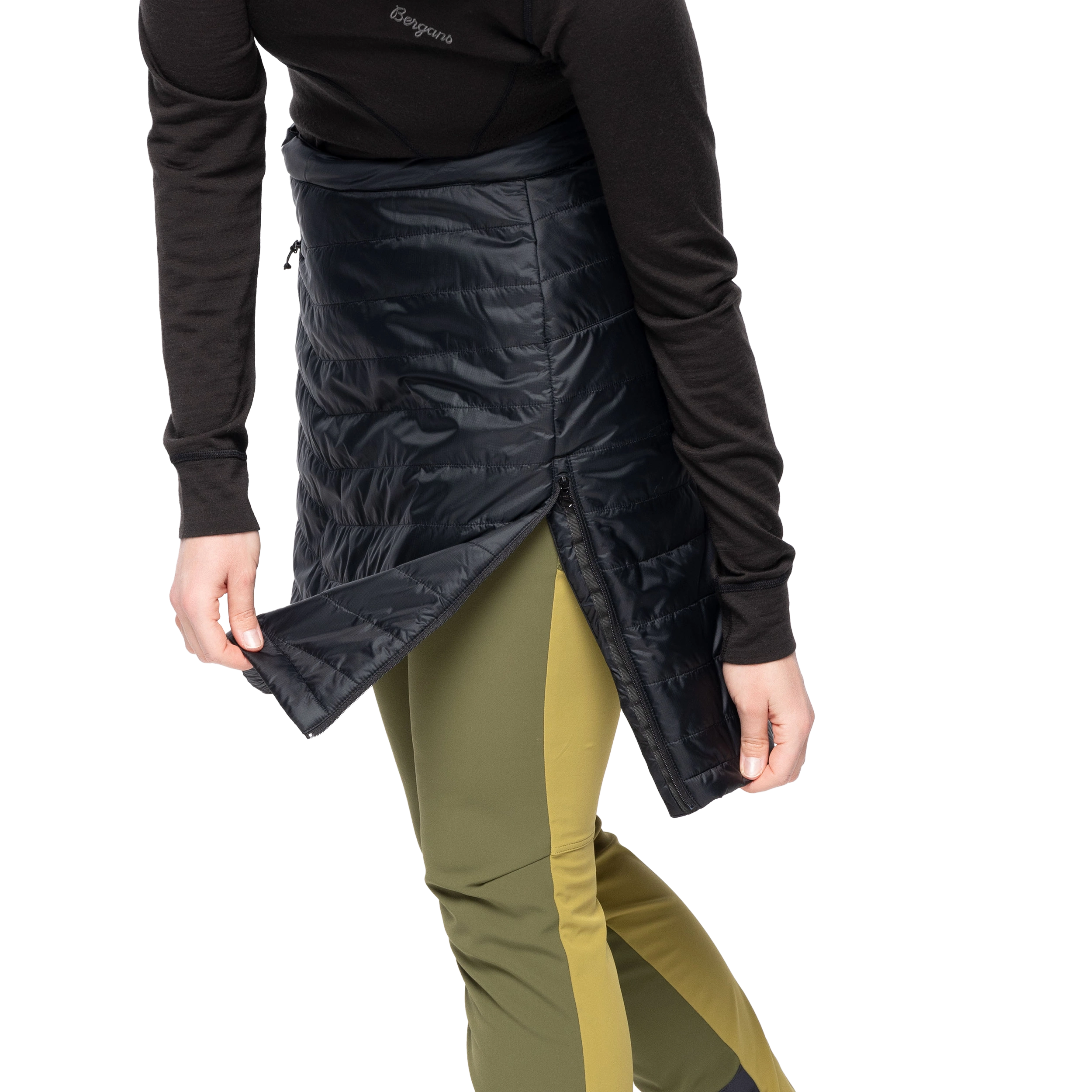 Røros Insulated Skirt Black