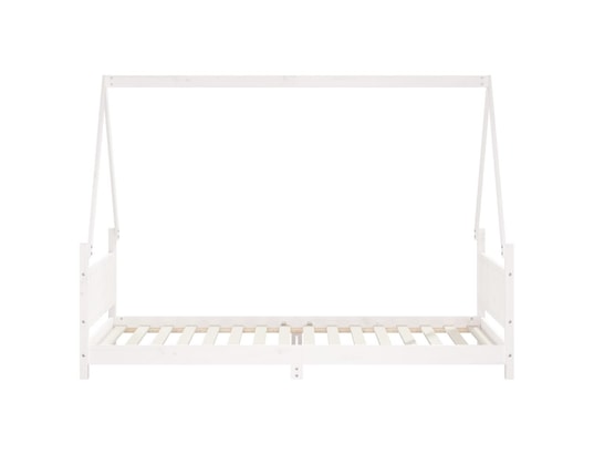 VIDAXL - Lit enfant Cadre de lit pour enfants blanc 90x200 cm bois de pin massif