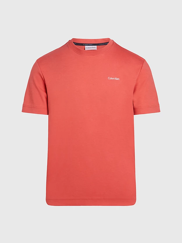 Camiseta de mistura de algodão