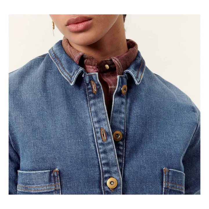 Sessùn Robe Gihanim Denim | Bleu