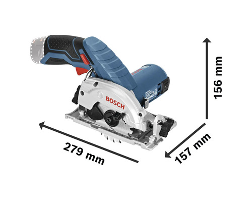 Bosch Professional GKS 12V-26 accucirkelzaag inclusief 2x accu (3,0Ah) en lader