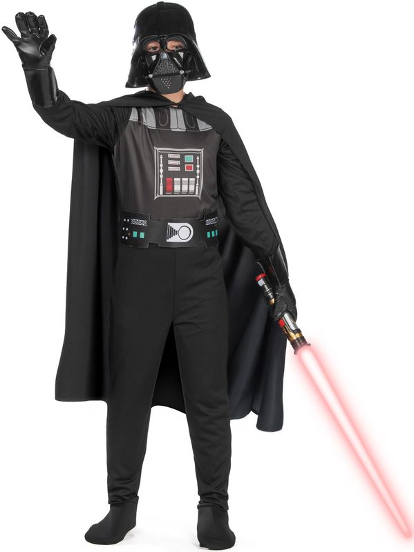 Darth Vader - Kostuum - Zwart - Voor Kinderen - Verkleedkleding