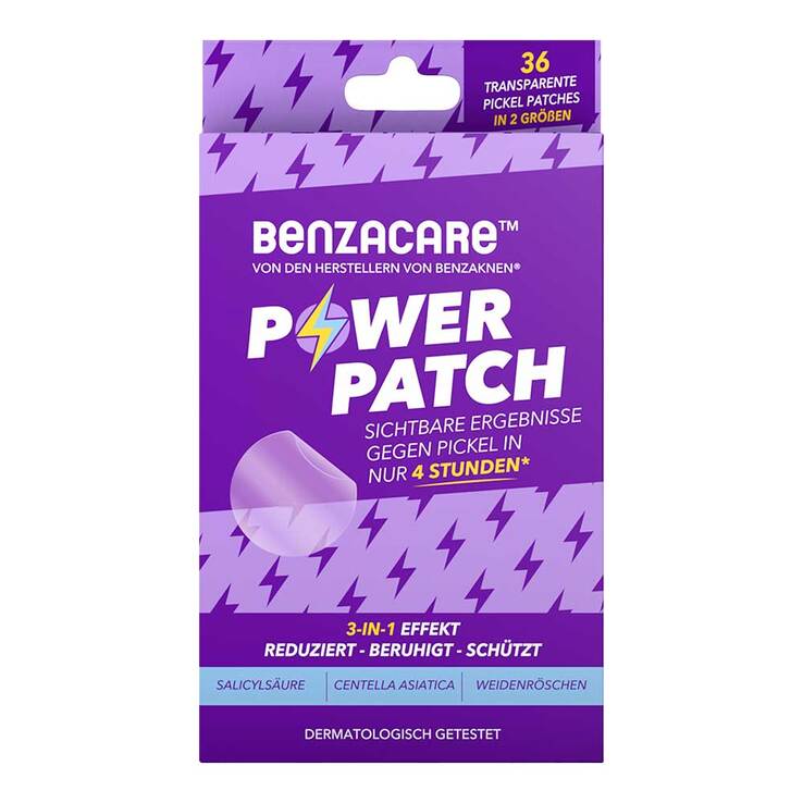 Benzacare Power Patch gegen Pickel, 36 St