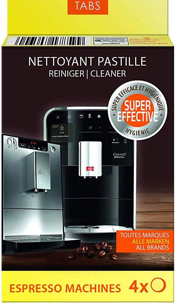 Melitta, Purista, Argent, F230-101 Machine à Café et Expresso 1L Automatique avec Broyeur à Grains, Compacte, Silencieuse