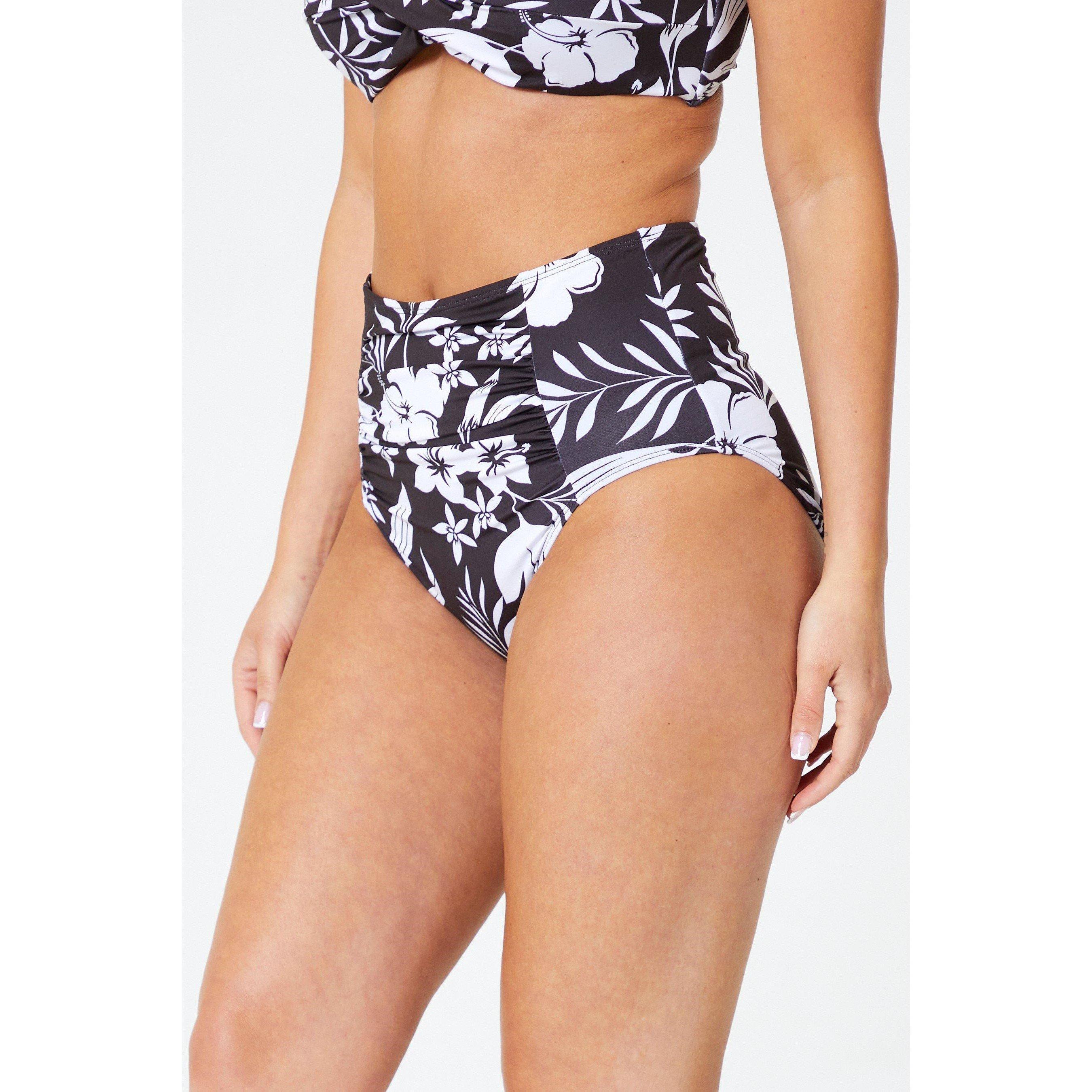 Be You Studio Palm Print Bikini Bottom