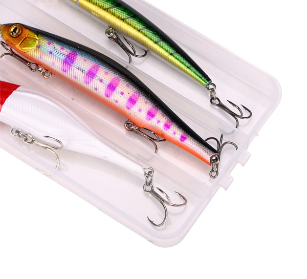Kit de leurres durs flottants assortis Fish4All Mix 1 (3pcs)