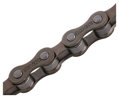 Chaîne KMC S1 Single Speed 1/8'' Marron 112 Maillons