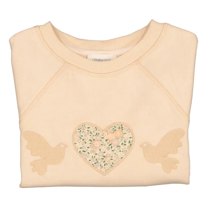 Louis Louise Sweat James Hirondelles | Beige