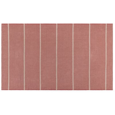 Tischdecke Leinen Melange, Rot, 150 × 260 cm