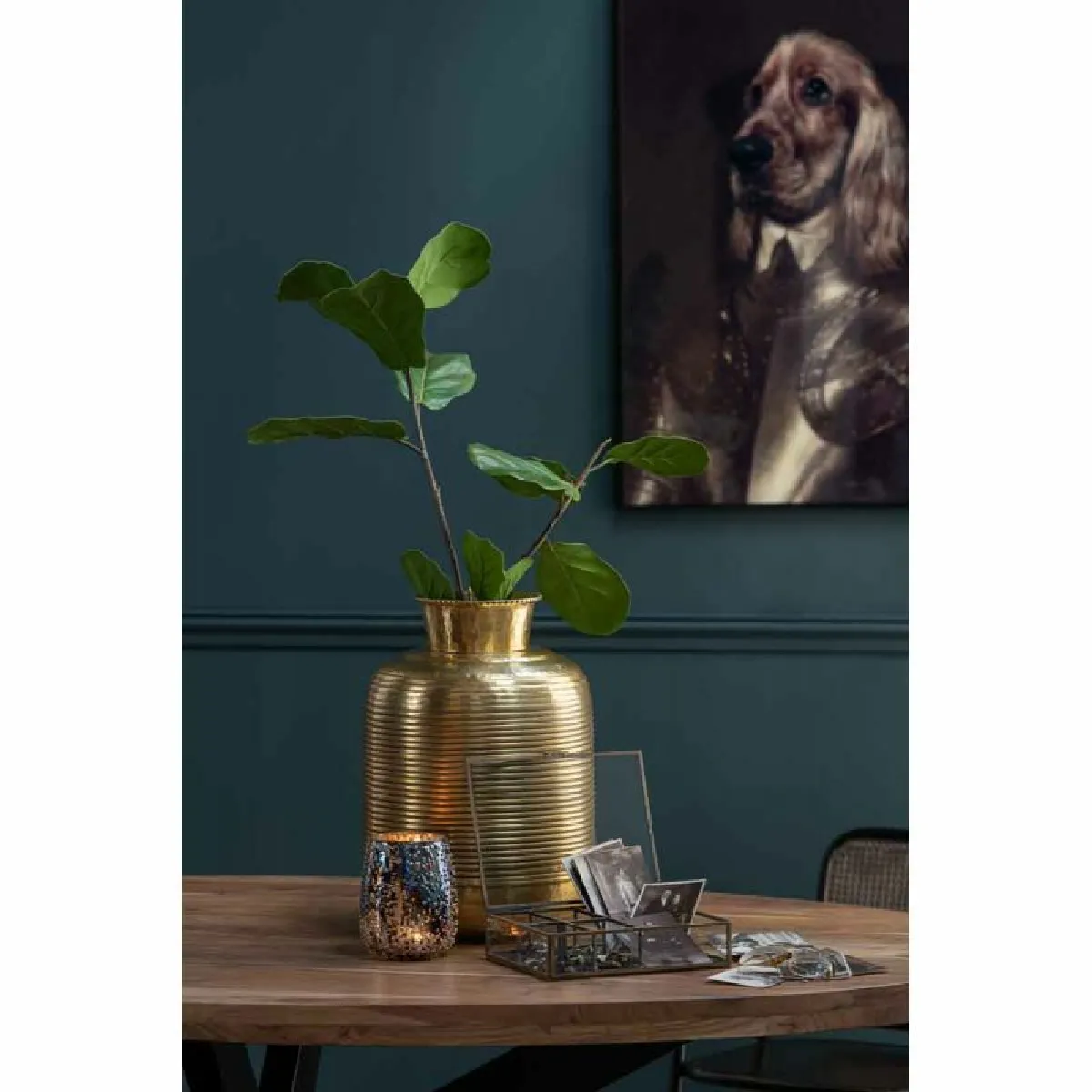Paris Prix Photophore Design Marron