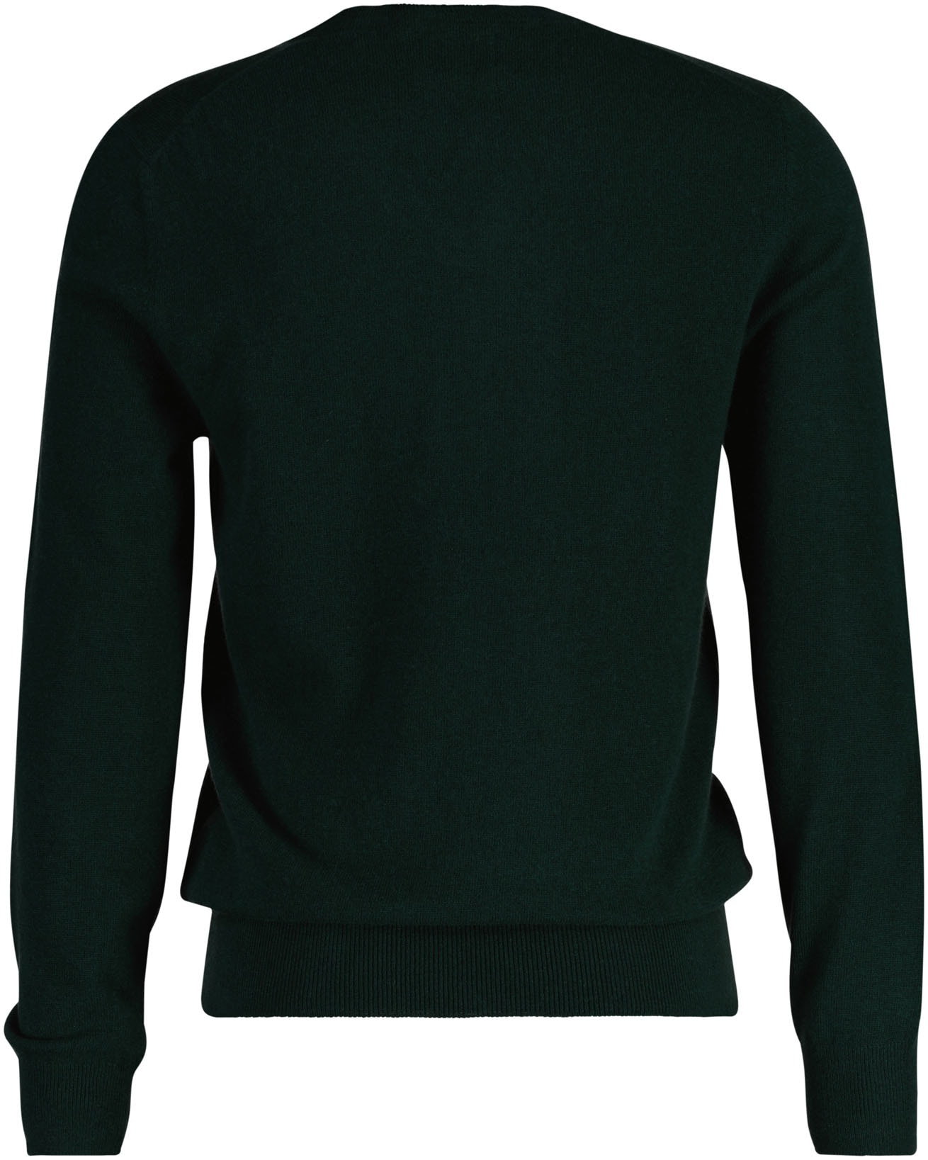 Gant V-Ausschnitt-Pullover »EXTRAFINE LAMBSWOOL V-NECK«, mit Logostickerei