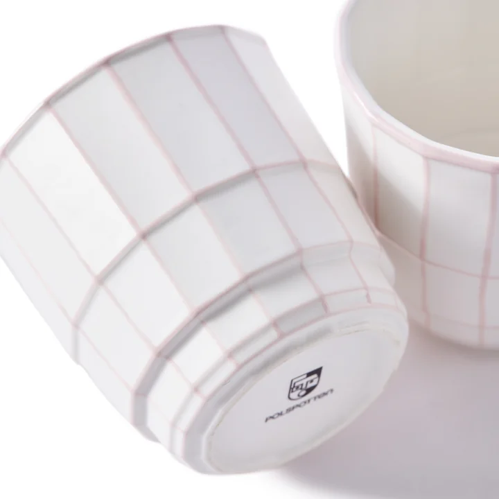 Pols Potten - Digi Tasse, gelb (2er-Set)
