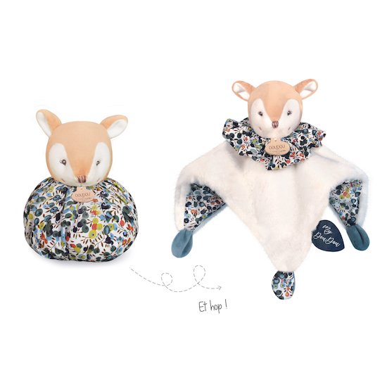 Doudou Boule 3 en 1   Faon        de               Doudou et Compagnie