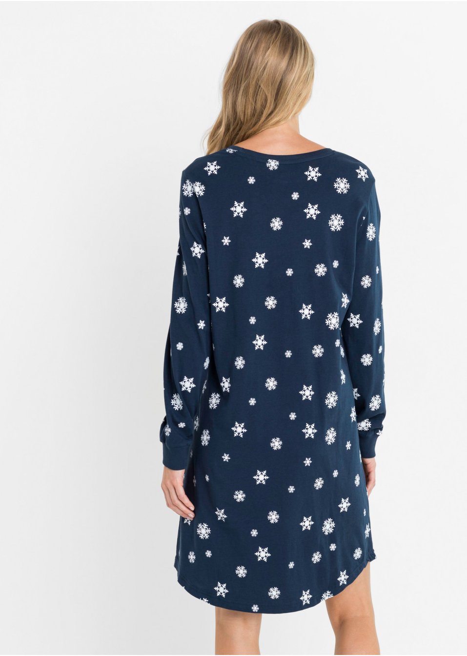 Chemise de nuit avec pochon cadeau en coton