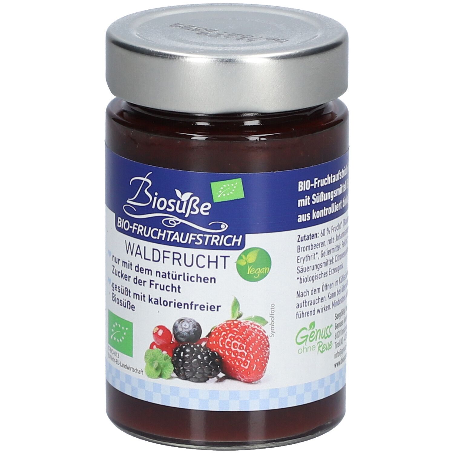 BIOSÜSSE Bio-Fruchtaufstrich Waldfrucht