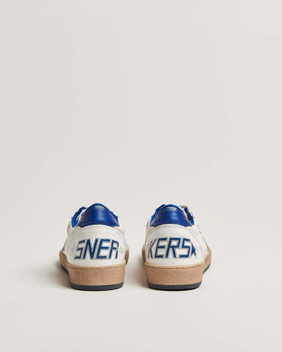 Golden Goose Ball Star Sneakers White/Blue