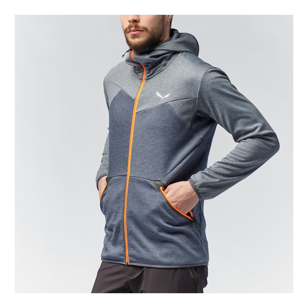 Salewa PUEZ MELANGE - Sweat Homme premium navy melange/4570