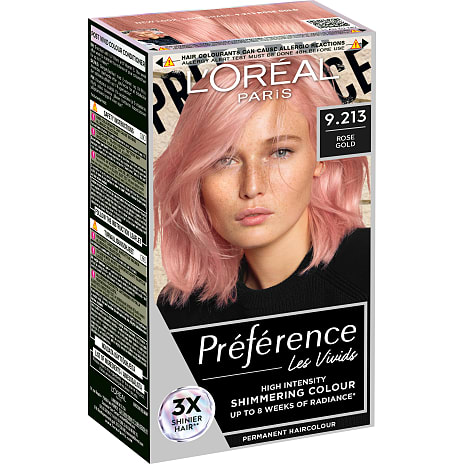 Permanent hårfarve 9.213 Rose Gold