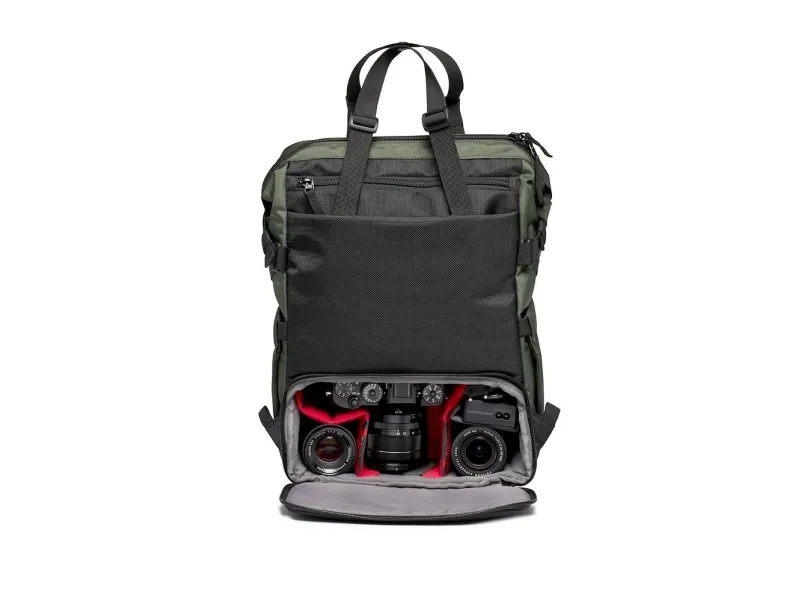 Manfrotto MB MS2-CT, Rygsæk, Universel, DJI Mavic Pro, DJI Mavic Pro Platinum, DJI Mavic Air, DJI Mavic 2 Pro, DJI Mavic 2 Zoom, Skulderrem, Notebook rum, Oliven