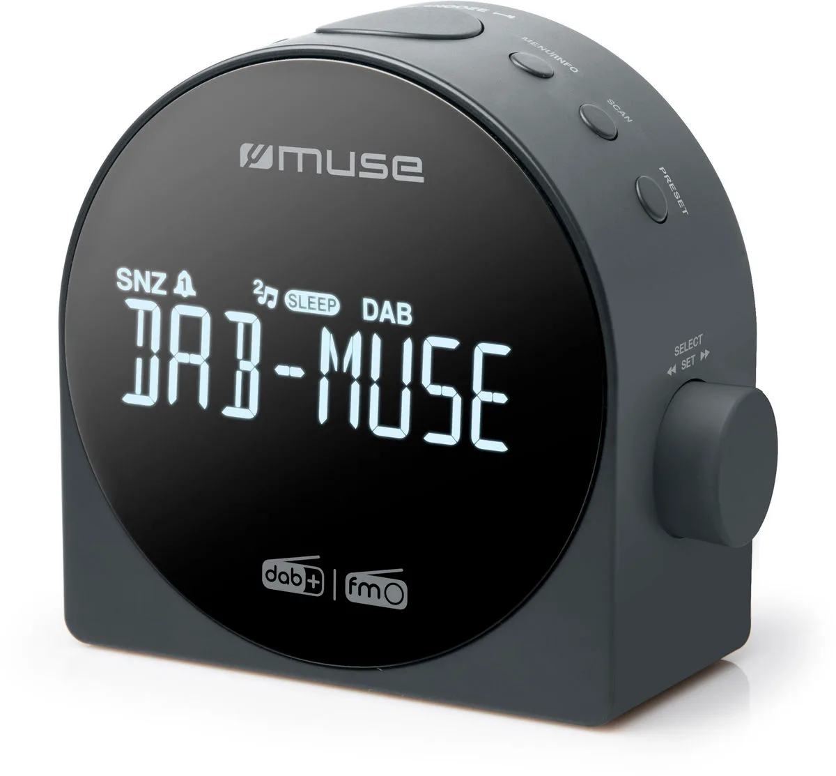 Muse M-185 DAB Radios réveils